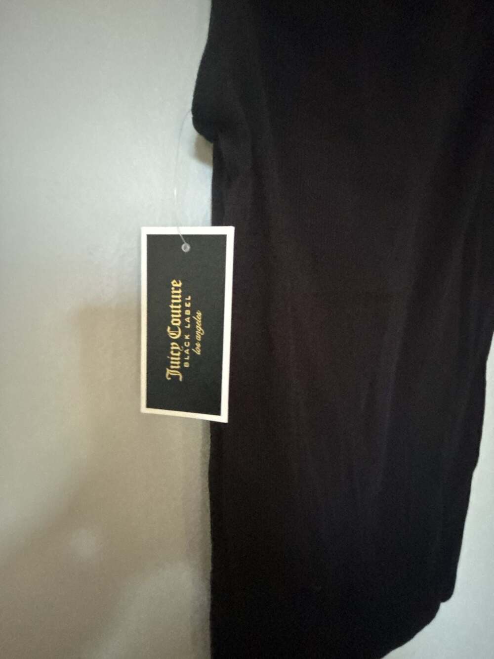 Juicy Couture Black Label Rhinestone Logo Ribbed Tank Top - Picture 5 of 5